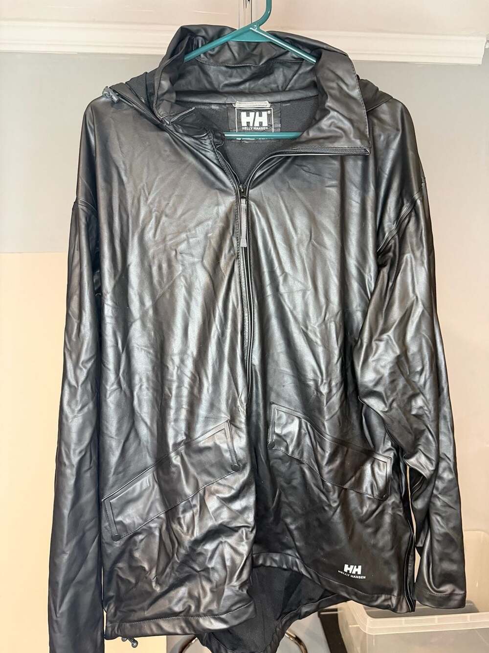 Helly Hansen Waterproof PU Rain Jacket with Hood